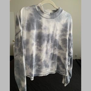 Wild Fable Tie-Dye Mock Neck Sweatshirt
